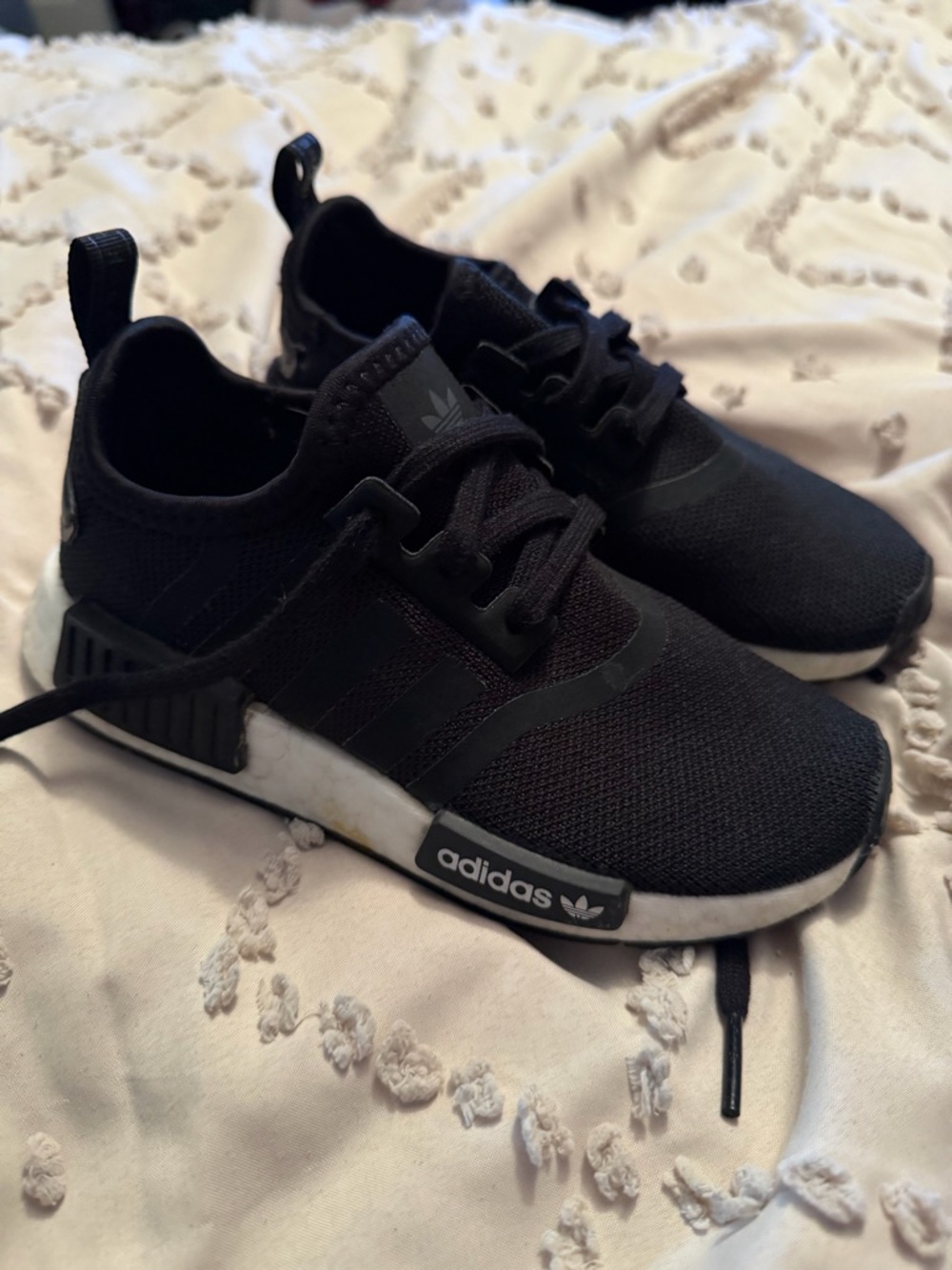 Little girl size 12 adidas sneakers